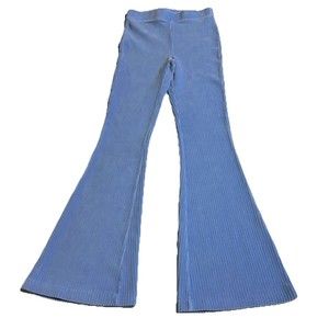 Aerie Pants Womens Size S Groove On Velour Cords Corduroy Ribbed Flare Retro
